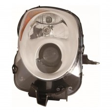 Alfa Romeo Mito 2014-2016 Halogen Chrome (Including Motor) Head Lamp Unit Driver Side